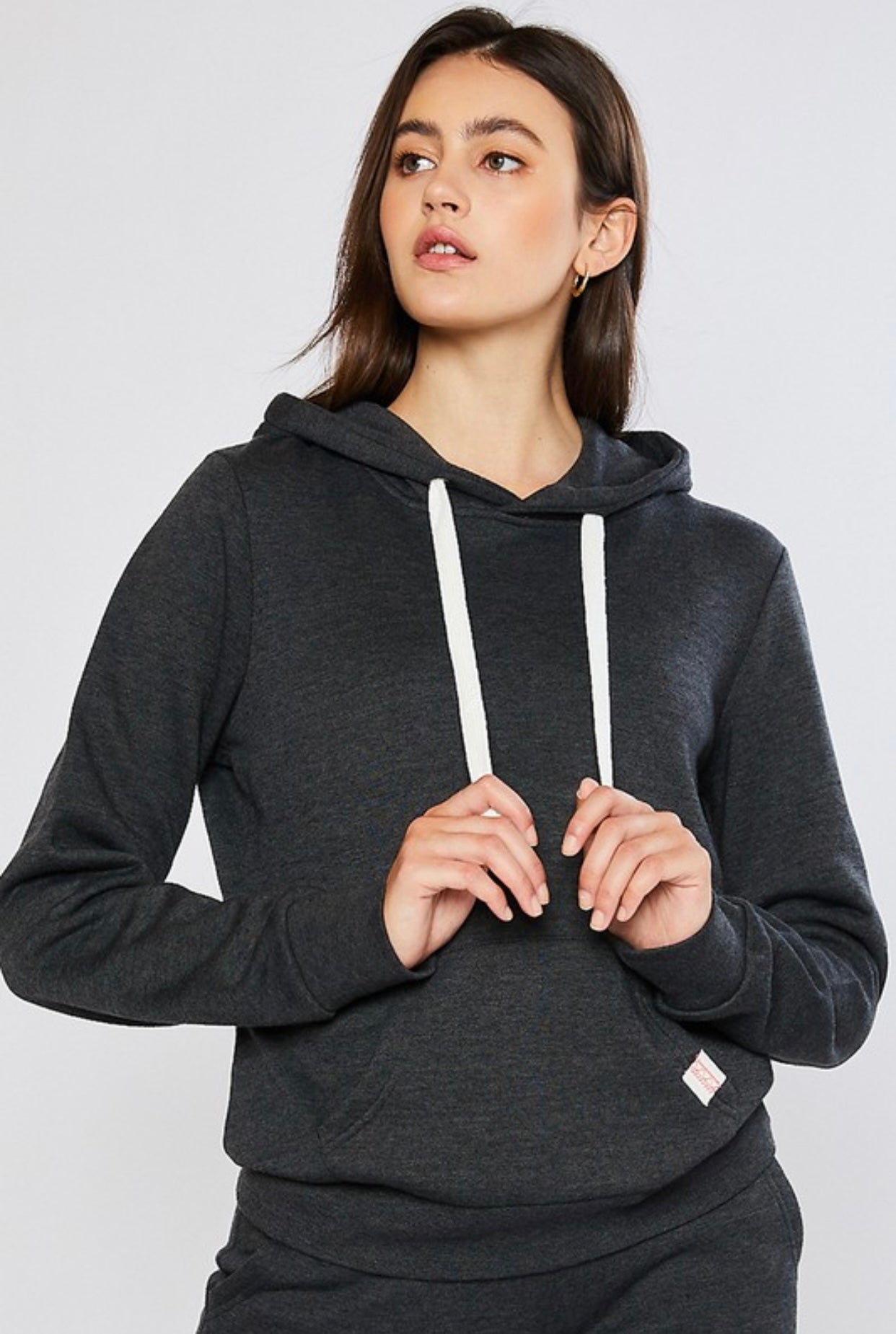 Basic Fleece Pullover Hoodie